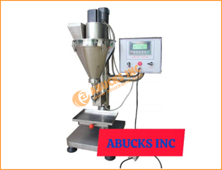 Semiautomatic Single Nozzle Auger Type Powder Filling Machine